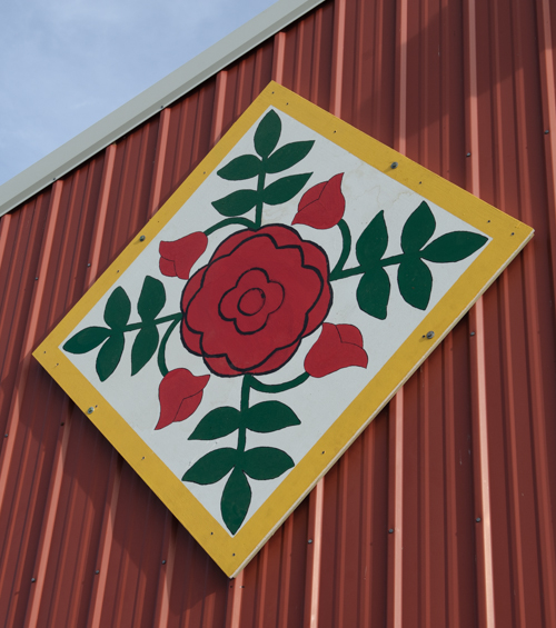 Ohio rose quilt